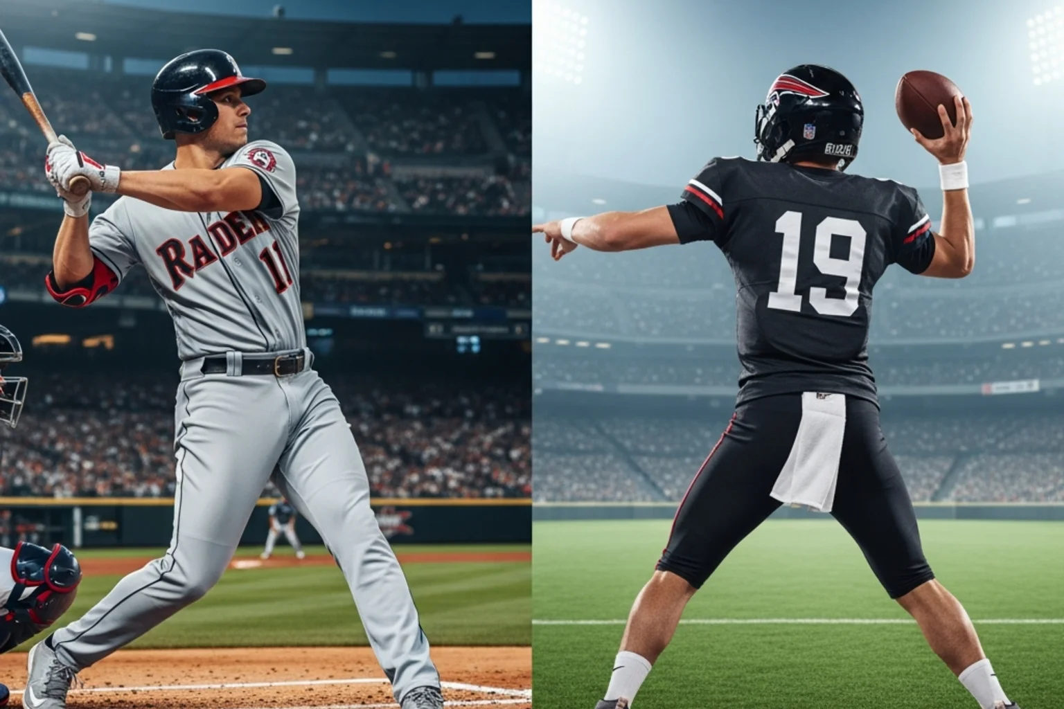 Diferencias apuestas MLB béisbol y NFL fútbol americano mercados varianza